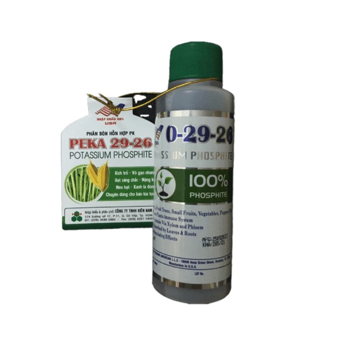 Phân bón lá hỗn hợp PK - PEKA 0-29-26 nhập khẩu Mỹ giúp Kích rễ - Đẻ nhánh - To trái - Chắc hạt | Vạn Tín Store