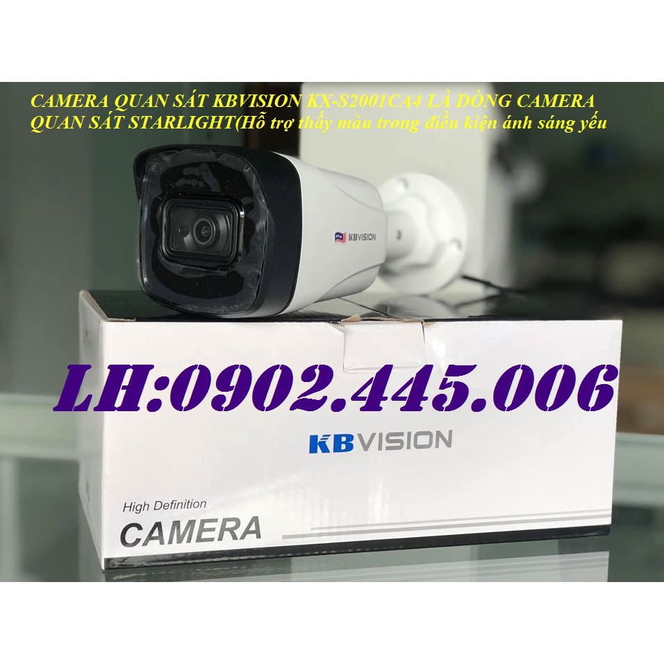 Camera Kbvision KX-S2001CA4 - 2MP