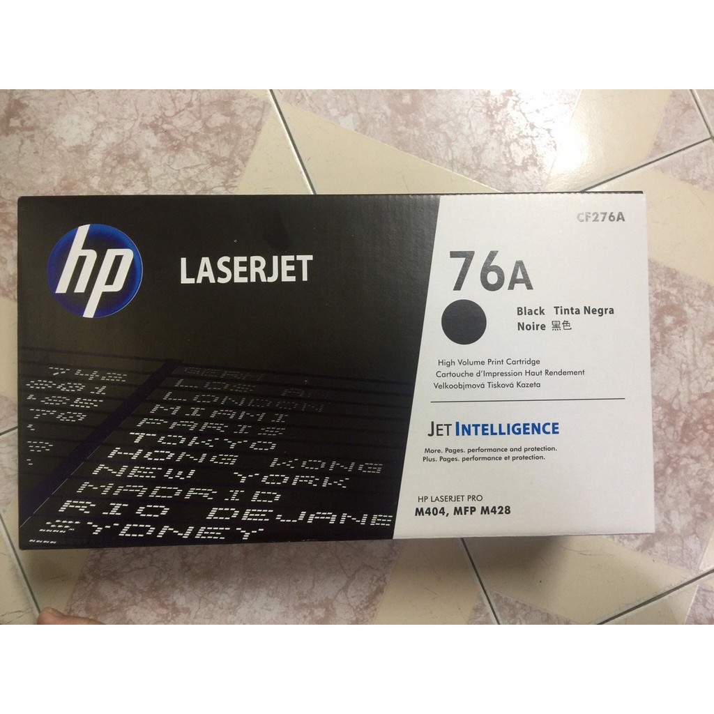 Hộp mực in HP 76A  sử dụng cho máy in HP M404D, M404DN, M404N, M428FNW, M404DW, M428FDN - Hàng Chính Hãng