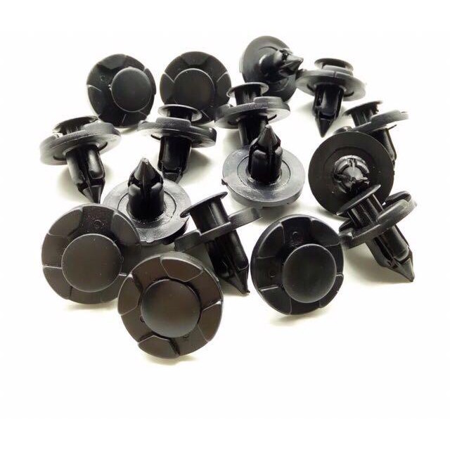 FENDER Set 1 / 6 / 50 Đinh Tán Nhựa 8mm Chuyên Dụng Cho Xe Hơi Myvia ALZA TOYOTA Axia Perodua HONDA Nissan
