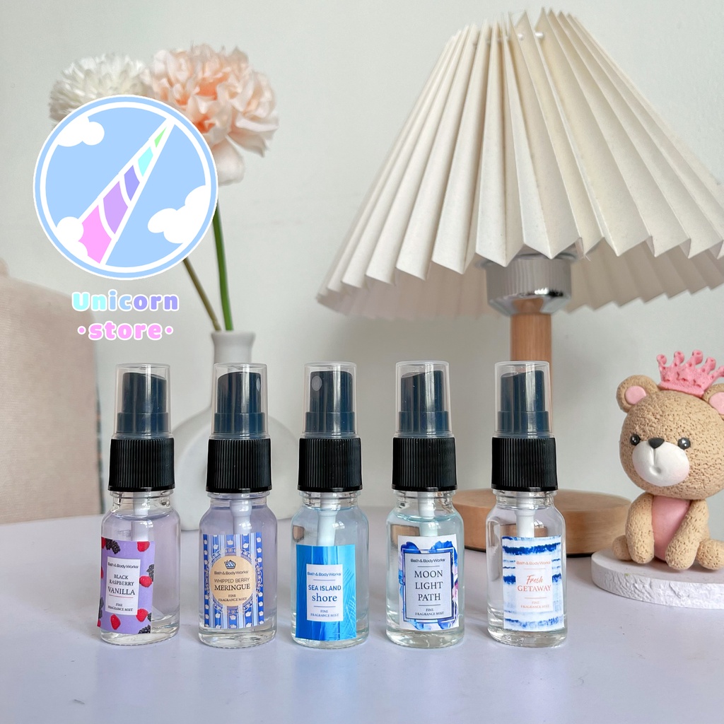 Xịt Thơm Cơ Thể Bath & Body Works Body Mist Travel Size 10ml