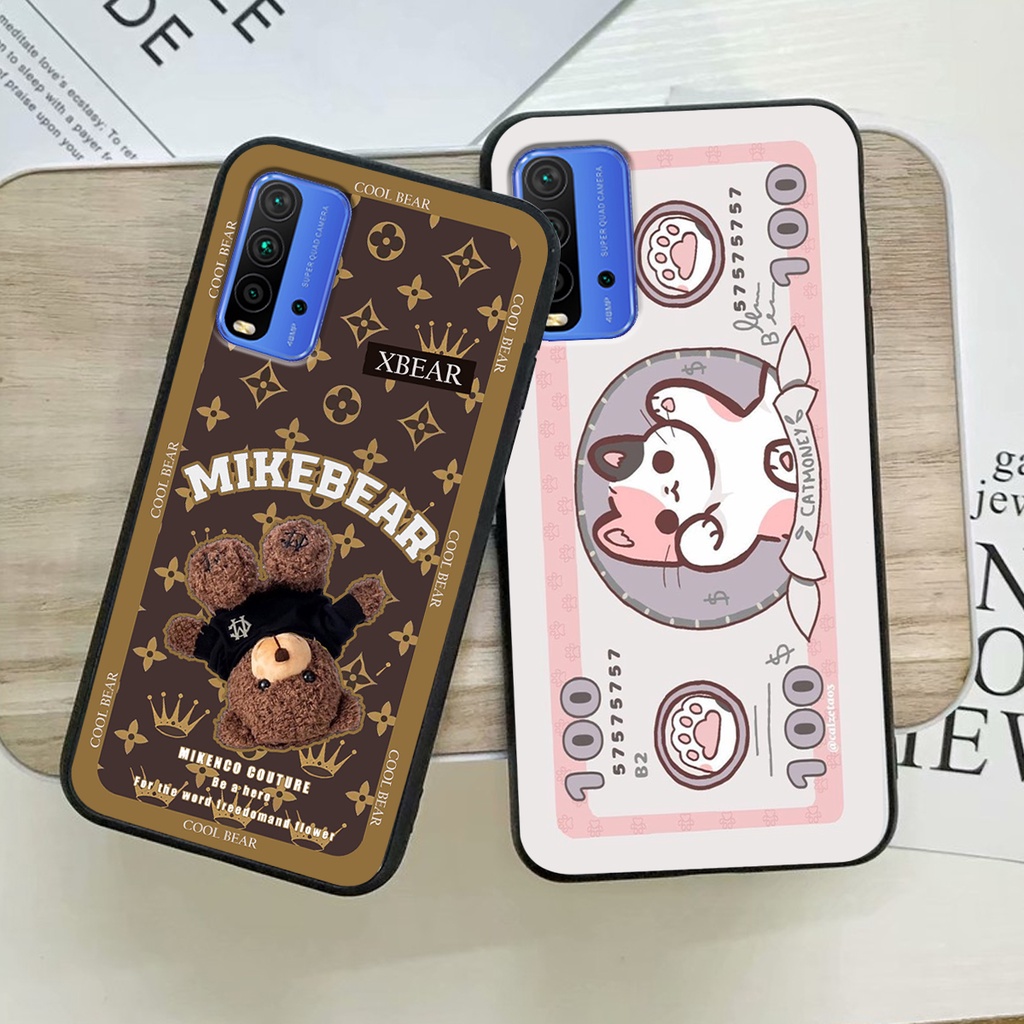 Ốp lưng Xiaomi REDMI 9T in hình cao cấp mẫu kẻ caro,mikenbe@r siêu hot