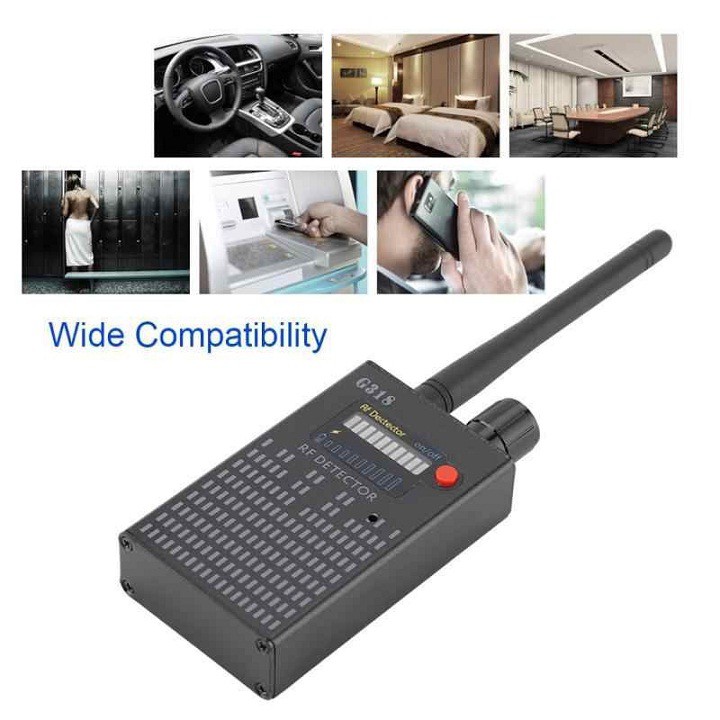 Máy G318 RF Detector - Máy phát hiện Theo Dõi Camera, GPS, Nghe Lén, Định Vị RF