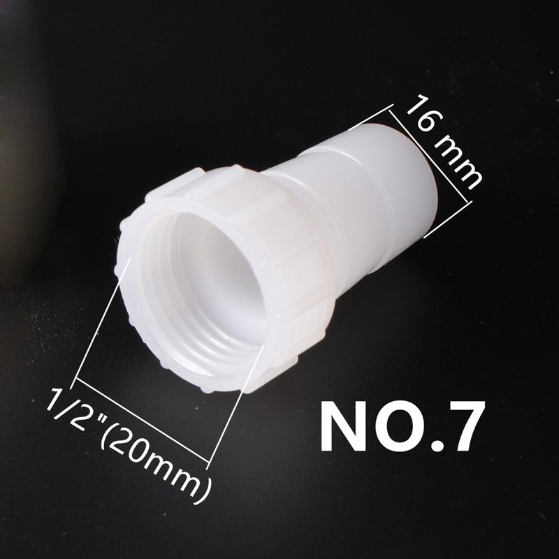 Đầu Nối ống mềm F10-12-14-16-20 ren trong 21mm(1/2&quot;)