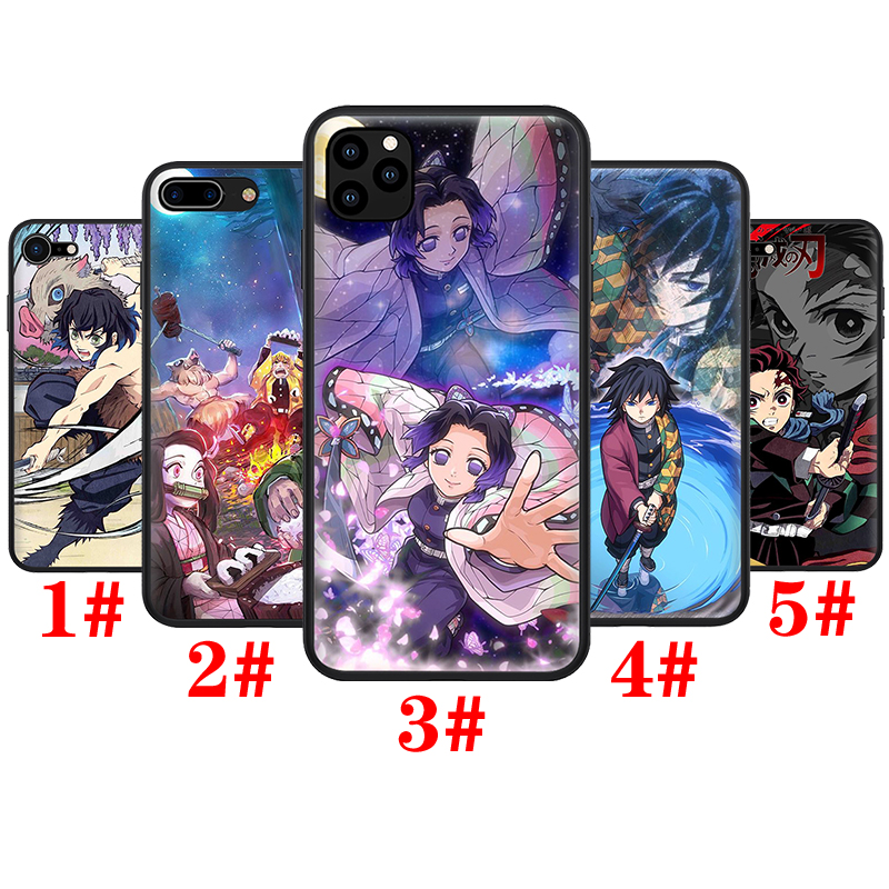 Ốp điện thoại silicon in hình Yd108 Kimetsu No Yaiba thích hợp cho Iphone 8 7 6s 6 Plus 5 5s Se 2016 2020