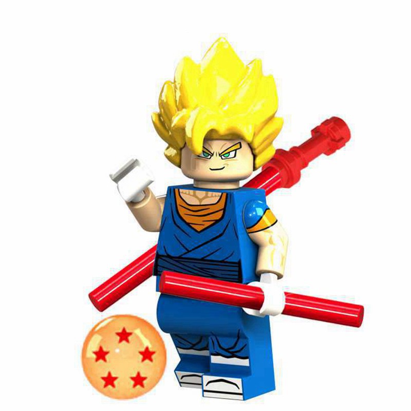 Đồ chơi mô hình Lego nhân vật hoạt họa Dragon Ball Z cho trẻ em