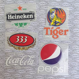 Hình dán nhiệt logo nước giải khát đủ size