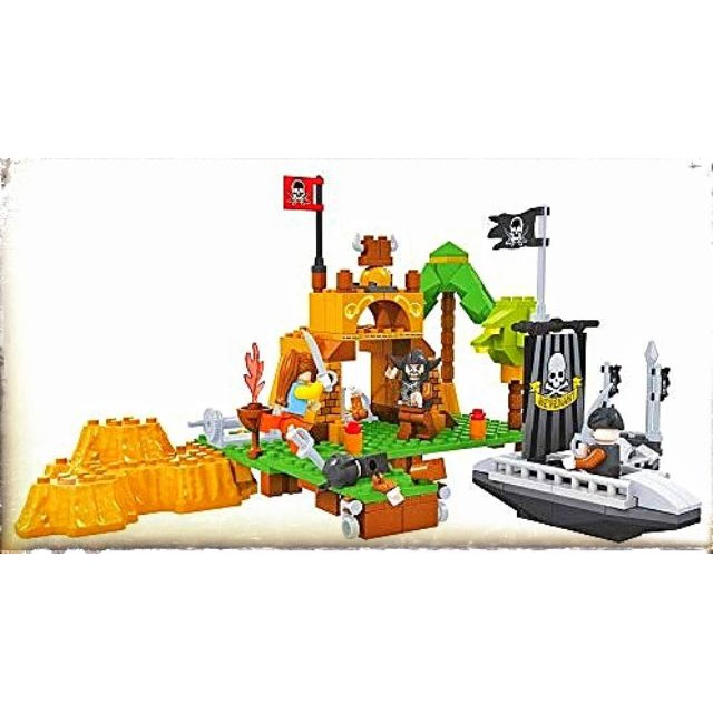 [HOT]Bộ Lego Ausini Lắp Ráp Tàu Hải Tặc Pirates _ No.27503 ( 226 Mảnh )-Hàng Có Sẵn