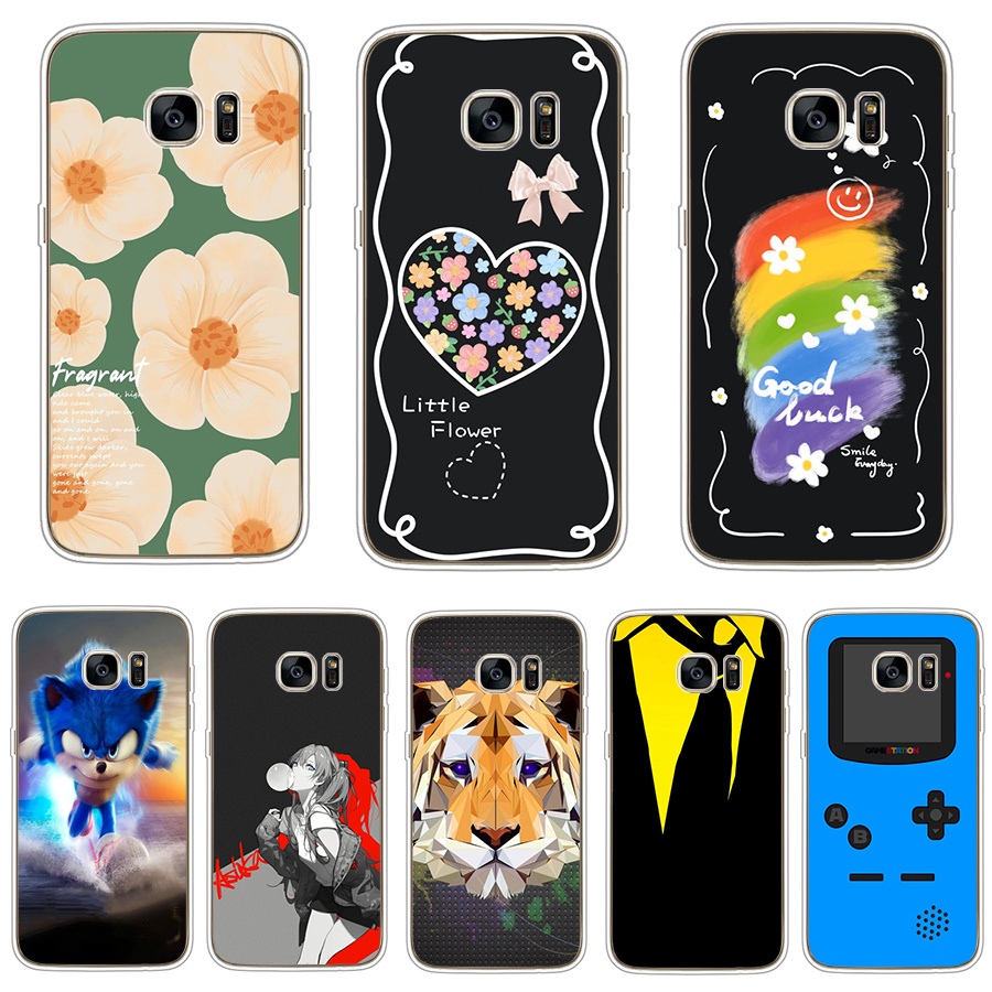 Tpu Ốp Lưng Silicon Mềm Cho Samsung Galaxy S5 S7 S7 edge S8 S8 Plus Điện Thoại