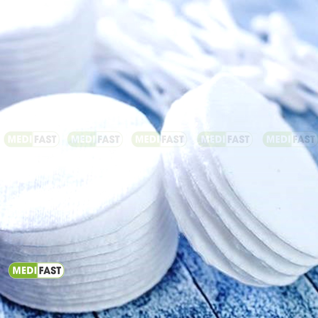 Bông Tẩy Trang Jomi - Bông tẩy trang Nhật Bản - Cotton - tẩy sạch bụi bẩn, bã nhờn, lớp trang điểm siêu mịn