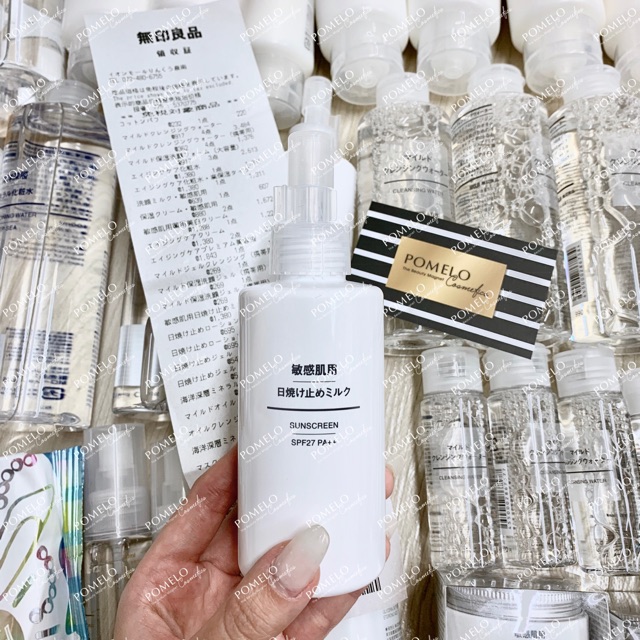 [Nội Địa Nhật] Kem Chống Nắng Muji SPF 27, PA++ (150ml)