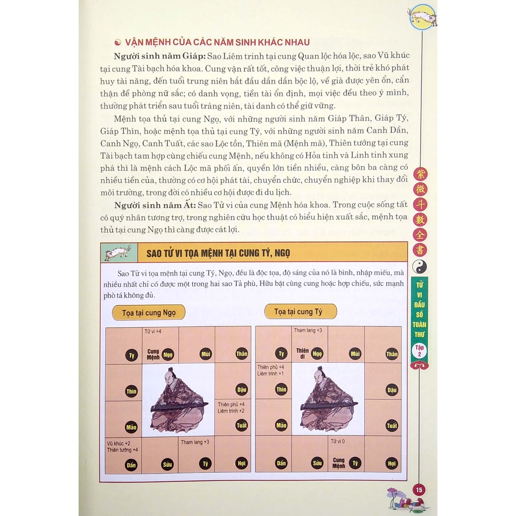 Sách Tử Vi Đẩu Số Toàn Thư - Tập 2 (Tái Bản 2020)