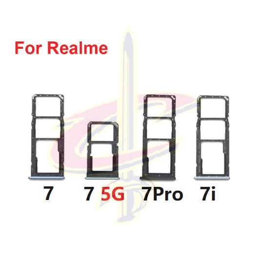 Khay Đựng Sim Điện Thoại Tiện Dụng Cho Realme 7 Pro 7i 5G Giá Đỡ