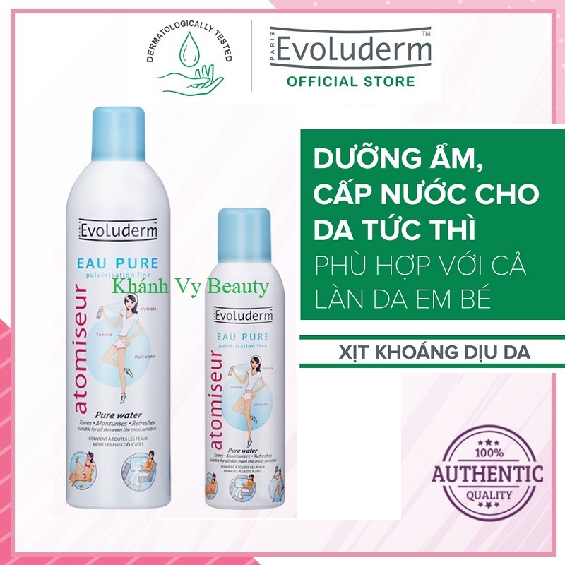 Xịt Khoáng Evoluderm Eau Pure Water 400ml