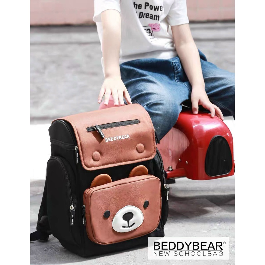 BALO chống gù cho bé BEDDYBEAR hàng xuất khẩu size 37 cm* 29cm*13cm
