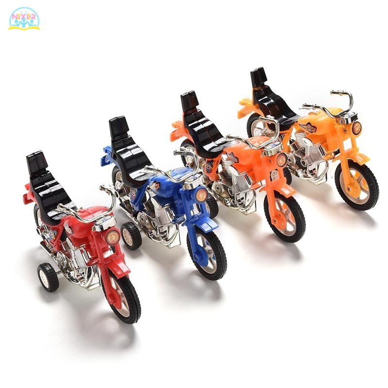 NR Kids Toys Hotwheels Diecasts Toy Vehicles Mini Motorcycle Cute Pull Back Cars Children Boys Gifts