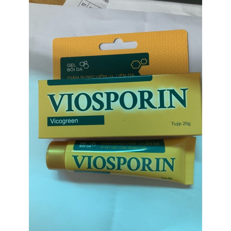 VIOSPORIN - GEL BÔI DA GIẢM SƯNG VIÊM VÀ LIỀN DA