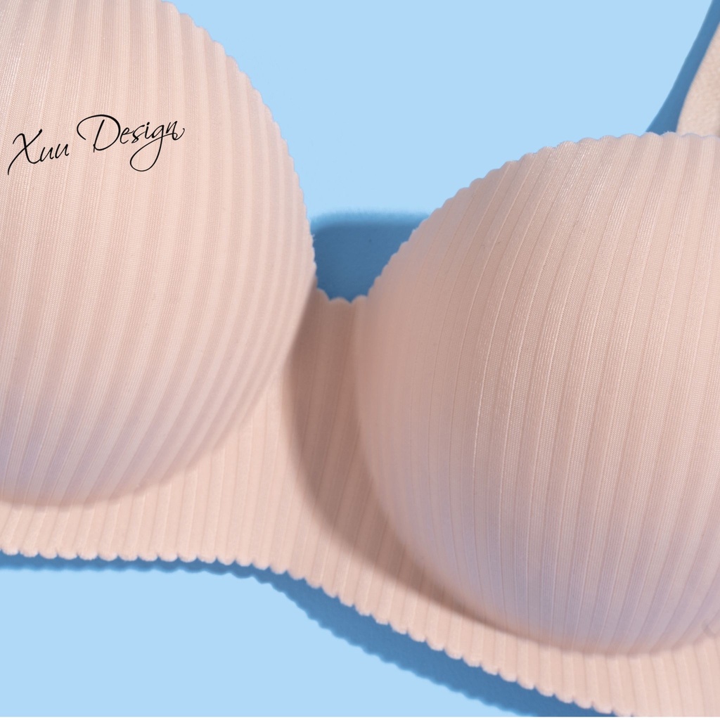 Áo lót nâng ngực su đệm dày không gọng XUU, thiết kế quả tròn đơn giản - AV05 | BigBuy360 - bigbuy360.vn