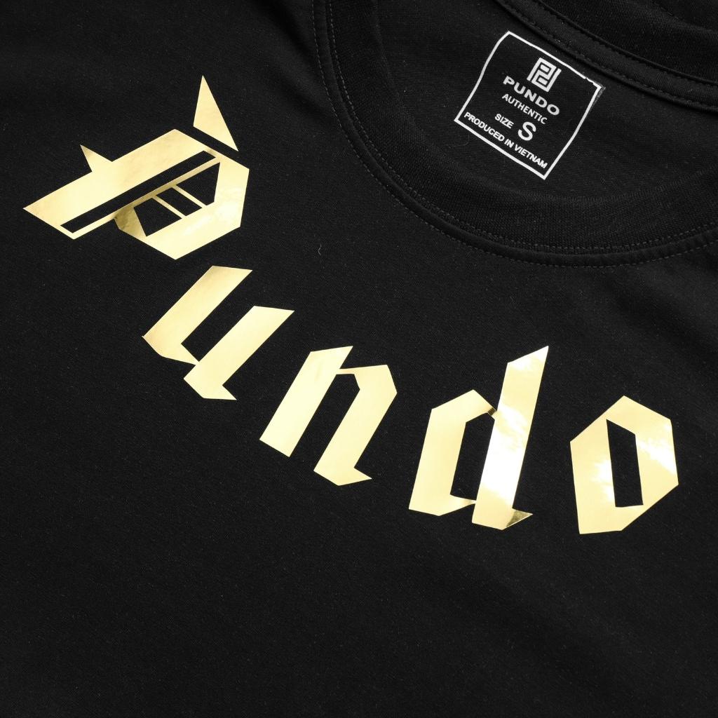 Áo thun nam unisex PUNDO tay ngắn form rộng, chất vải cotton thấm hút tốt, mịn PUNDO ATPD064