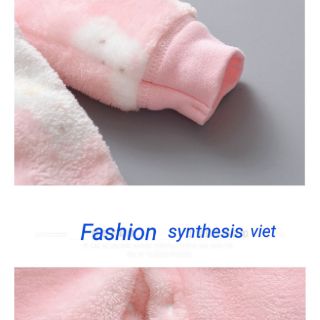 Áo liền quần ấm cho trẻ sơ sinh