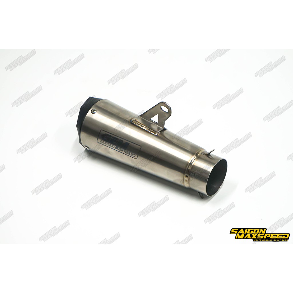 Ống Xả Xe Máy GEM SPEED GP TITANIUM 60MM