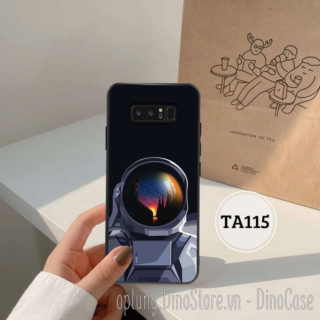 Ốp điện thoại Samsung Galaxy Note 8 - Note 9 - S10 Plus - S10 5G - Ốp lưng Samsung in hình phi hành gia vũ trụ đáng yêu.