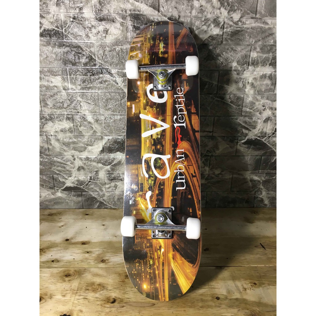 Ván trượt thể thao trẻ em dài skateboard long board cao cấp tải trọng 100kg mặt nhám đá kim cương