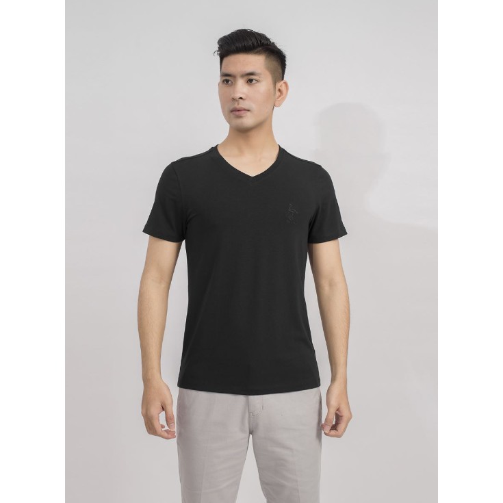 Áo thun nam ARISTINO dáng Slim fit tôn dáng, thiết kế basic, màu sắc nam tính, chất liệu mềm mại - ATS018S9