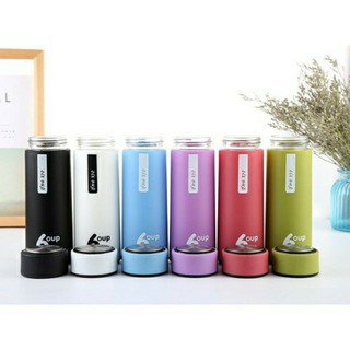 [Xả Kho] Bình thủy tinh giữ nhiệt 450 ml