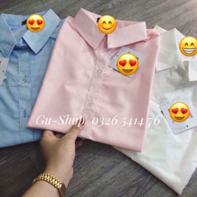 DEAL SỐC !áo sơ mi nữ ngắn tay dài tay