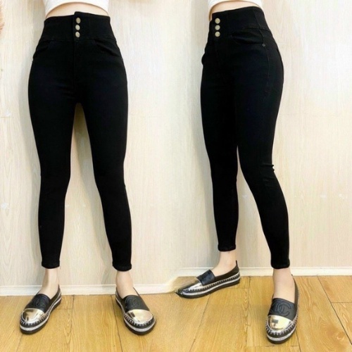 Quần jean nữ lưng cao BIGSIZE  skinny cạp cao 3 khuy co dãn 4 chiều chất đẹp loại 1  PONY68 | BigBuy360 - bigbuy360.vn