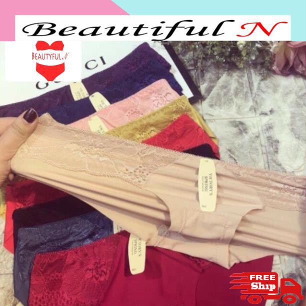 Quần lót nữ Phối Ren Mềm nhẹ nhàng sexy | BigBuy360 - bigbuy360.vn