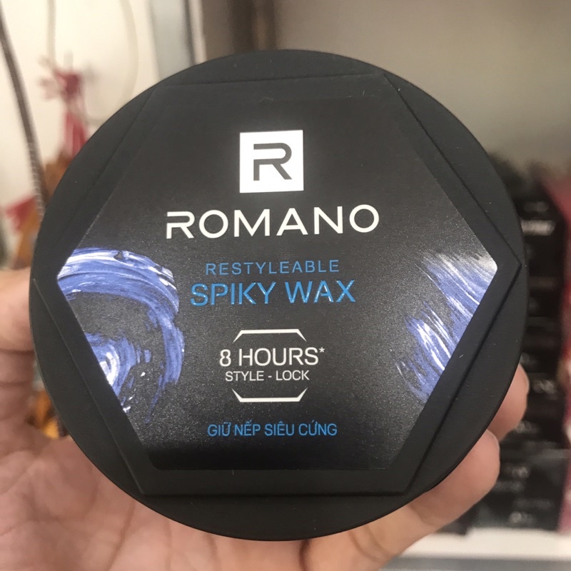 Sáp tạo kiểu tóc Romano Spiky giữ nếp siêu cứng 68g