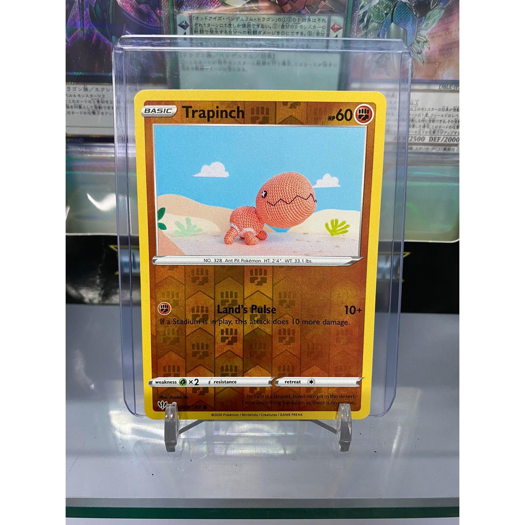 [ Dưa Hấu Yugioh ] Lá bài thẻ bài Pokemon Trapinch