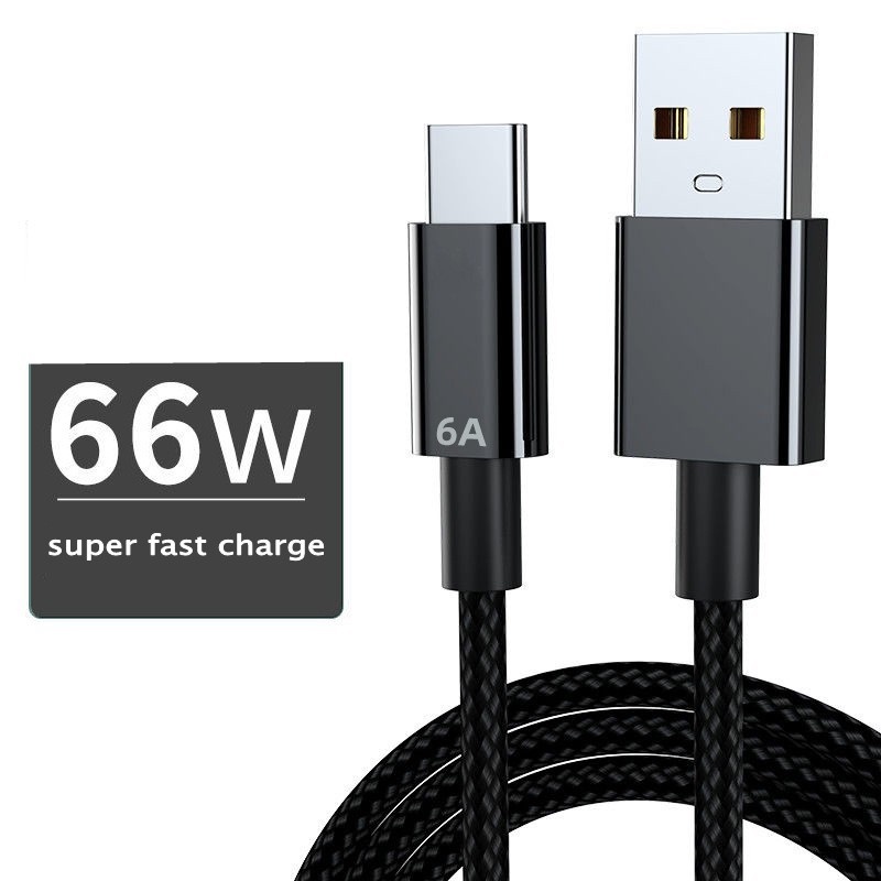 Dây Cáp Sạc USB Type C 66W 6A Dành Cho Điện Thoại Thông Minh