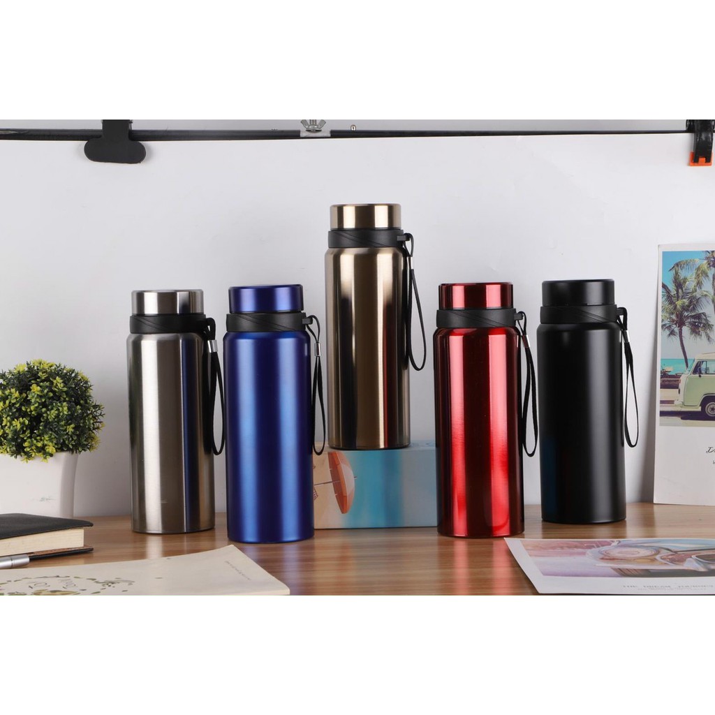 BÌNH GIỮ NHIỆT INOX LOẠI LỚN 1000ML
