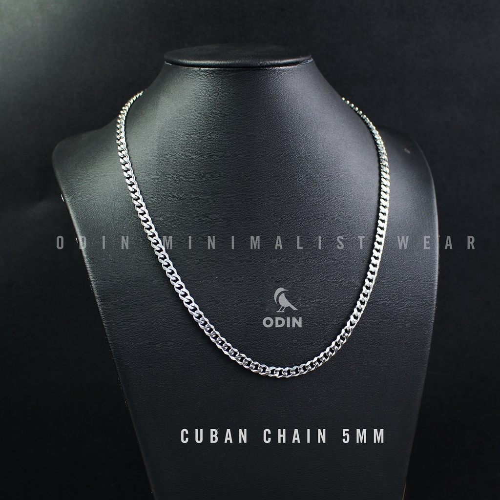 [TẶNG KÈM NHẪN] Dây chuyền lụa mảnh - Titanium Chain - TẶNG KÈM NHẪN