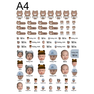 Sticker Hàn Quốc dành cho bé yêu ♥️