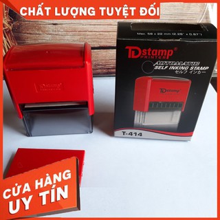 Phôi con dấu khắc mã số thuế Dstamp T-414