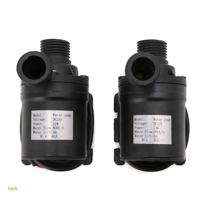 Động cơ bơm nước không chổi than HAN 800L/H 5m DC 12V 24V