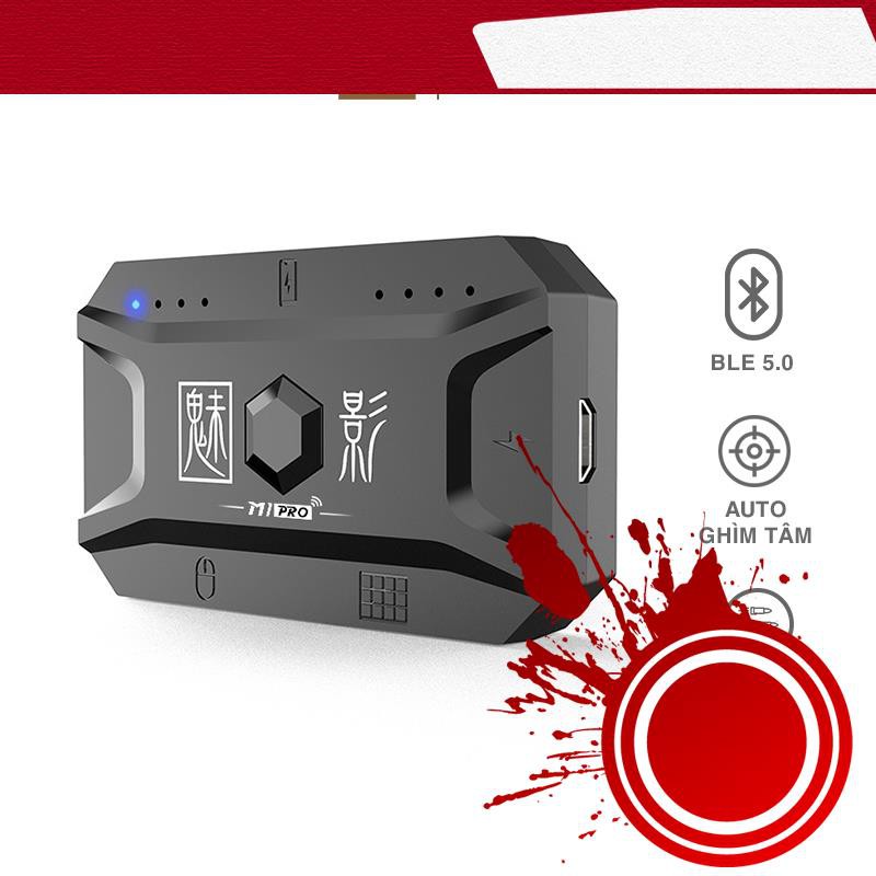 [ Hàng Hot ] Meiying M1 Pro - bộ chuyển đổi bàn phím chuột chơi PUBG Mobile, Free Fire, COD