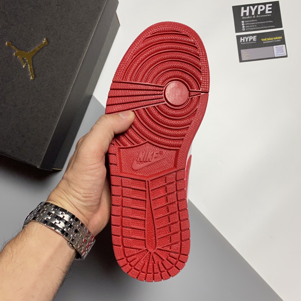 Giày Jordan 1 Low Gym Red  - Hype Sneaker | Phiên bản 1:1 chuẩn