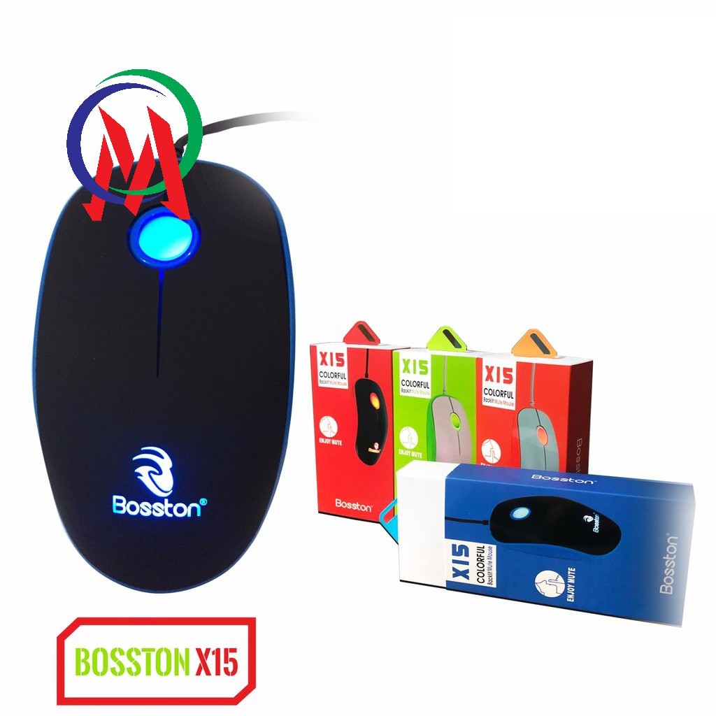 [Mua lẻ giá sỉ] Chuột máy tính có dây Bosston X15 LED chuyên game