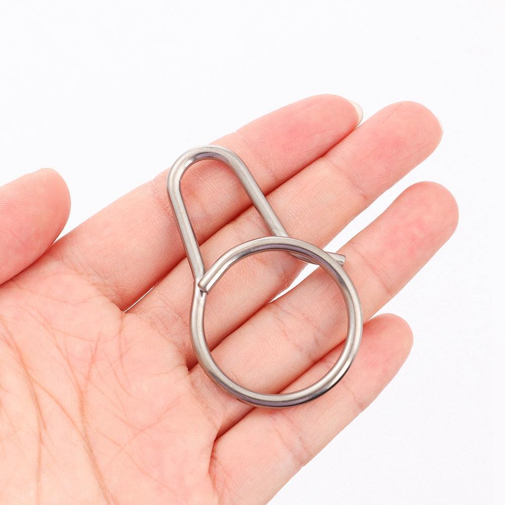 Set 1 / 2 Móc Khóa Treo Thắt Lưng Siêu Nhẹ Sáng Tạo Cho Nam