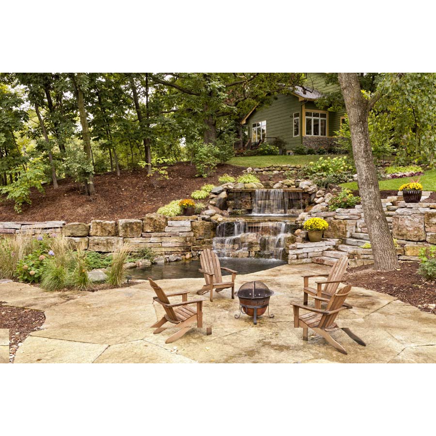 Tranh dán tường 3D cảnh thác nước hùng vỹ cảnh quan thác nước trở nên huyền bí và ngoạn mục giữa đại ngàn xanh thẳm.