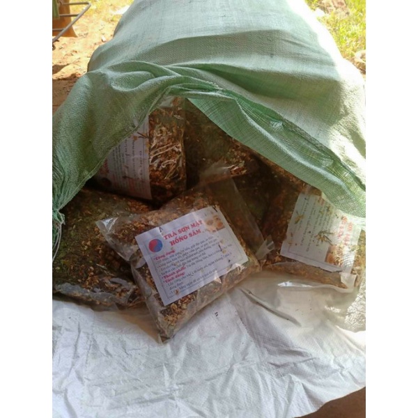 Trà sơn mật hồng sâm sapa