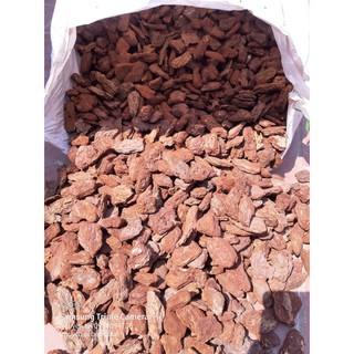 1kg vỏ thông xay trồng lan sai 2-3cm