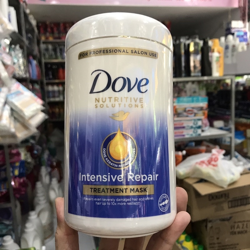 Han su dung 9/2024 Ủ Dove hấp dưỡng tóc Phục Hồi Hư Tổn Chuyên Dụng Cho Salon Hũ 900g