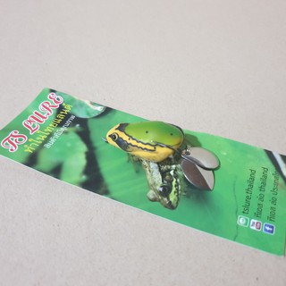 Mồi câu lure cá lóc cá săn mồi ts lure vàng xanh hiệu quả