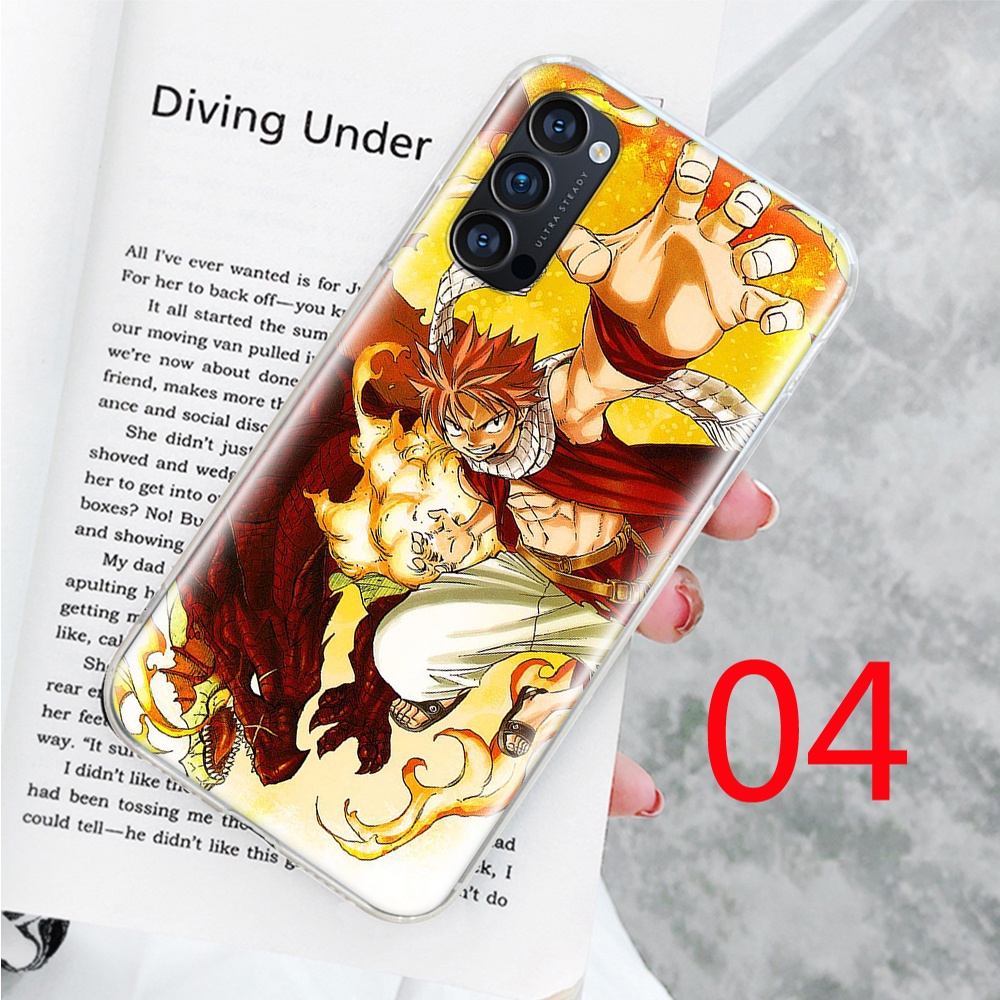Wi-50 Ốp Điện Thoại Mềm Trong Suốt In Hình fairy tail Cho vivo y22s y16 y01 y02 y02s v25 v25e x80 pro